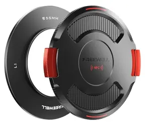 Freewell Real Locking 55 mm / Základní kroužek / s krytkou NFC / hliník