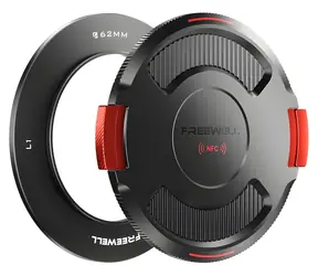 Freewell Real Locking 62 mm / Filtrový kroužek / s krytkou NFC / hliník