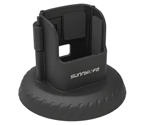Sunnylife Magnetická základna Osmo Pocket 3 černá / Základna / Magnetická / Se silikonovou podložkou