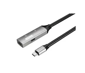 PremiumCord USB-C repeater 15m / Prodlužovací kabel / Male-Female / 5Gbps / Aluminium