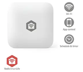 Nedis ZBSW11WT / Detektor úniku vody / Zigbee / SmartLife / CR2032