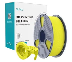 Sunlu PETG High-Speed Matte žlutá / struna pro 3D tiskárnu / PETG / 1kg