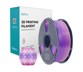 Sunlu PLA Rainbow transparentní duhová 03 / Tisková struna / PLA / 1 kg