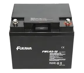 Fukawa FWL 45-12 / Olověný akumulátor / AGM / 12V / 45Ah / M6 / životnost 10 let