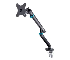 Digitus držák pro monitor 35" černá / Držák pro monitor / mechanická pružina / VESA 75x75, 100x100 / nosnost 10 kg