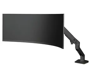 ERGOTRON HX Desk Monitor Arm VHD Pivot černá / Stolní rameno pro monitor / Zakřivení 1000R / Nosnost 17 kg