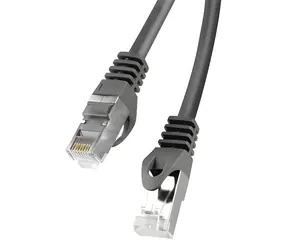 Lanberg CAT6 FTP 15 m černá / Patch kabel / RJ45-RJ45 / Fluke Passed