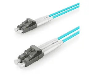 Cablexpert CFO-MDOM4-LC/LC-0.5 / Optický patch kabel / LC/LC / Duplex / Multimode OM4 50/125 / 0,5 m
