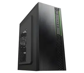 EUROCASE ML N6-550B černá / Skříň / Midi Tower / 1x USB-C / 2x USB 3.0 / bez zdroje