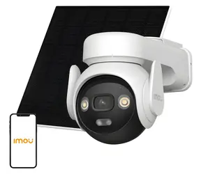 IMOU AOV PT KIT / Venkovní IP kamera + solární panel / 2880 × 1620 px / Wi-Fi / 4G LTE / IP66