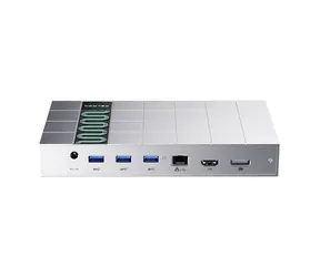 Peladn G2E stříbrná / Dokovací stanice / Thunderbolt 5 / 120 Gb/s / 13 portů / M.2 NVMe / PD 140W / 2,5G LAN