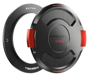Freewell Real Locking 67 mm / Magnetický kroužek / s krytkou NFC / hliník