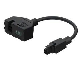 Teltonika 4pin napájecí kabel s I/O přístupem / Napájecí kabel / 4pin konektor / černá