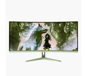 34" Arozzi Nova 34T2K165 zelená / Monitor / VA / UWQHD 3440x1440 / 21:9 / 165Hz / 1ms / 2x HDMI + 2x DP / VESA