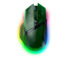 Razer Basilisk V3 Pro 35K zelená / Bezdrátová herní myš / optická / 35000 DPI / 11 tlačítek / USB-C / Bluetooth