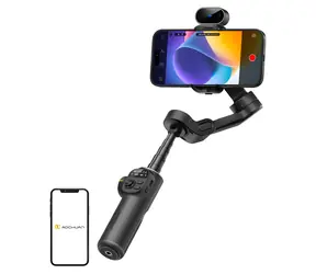 AOCHUAN X2 černá / Stabilizátor / AI sledování obličeje / 3osá stabilizace / výdrž 8-10 h