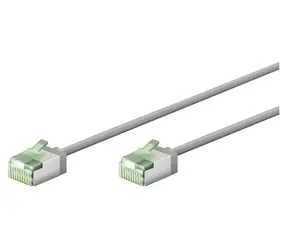 Goobay 74343 šedá / Patch kabel / Cat 8.1 / U/FTP / 0,15 m