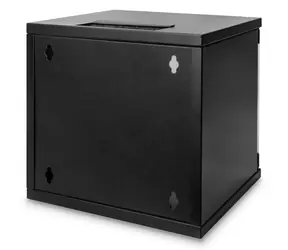 Digitus DN-10-06U-B černá / Nástěnná skříň / 10" / 6U / 312x330x300 mm / IP20