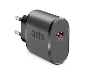 SBS TETR1CPD25 25W černá / Nabíječka / USB-C / Power Delivery