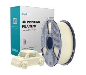 Sunlu PETG filament slonová kost / Struna pro 3D tiskárnu / PETG / 1 kg