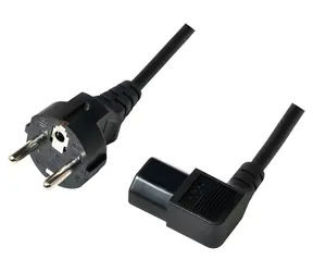 LogiLink Schuko - C13 rozdvojovač černá / Napájecí kabel / 5 m / 250 V / 10 A