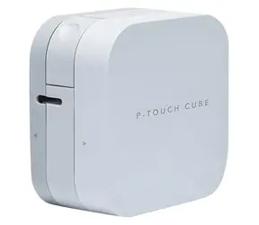 Brother PT-P300BT bílá / Tiskárna samolepicích štítků / Bluetooth / 180 DPI / šířka 12 mm / 6x AAA