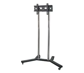 EDBAK TR1c-B černá / Pojízdný stojan pro TV / na jednu obrazovku 40-75"