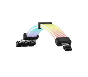 Gamemax 12VHPWR CABLE-BK černá / Modulární napájecí kabel / 12VHPWR / pro modulární zdroje