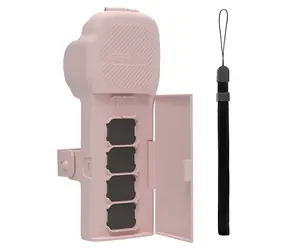 Sunnylife OP3-K019 růžové / Pouzdro / DJI Osmo Pocket 3 / Popruh a šňůrka na krk