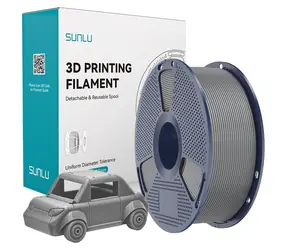 Sunlu PETG filament šedá / Struna pro 3D tiskárnu / PETG / 1 kg