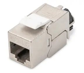 Digitus Keystone Jack CAT 6A stíněný / Keystone Jack / RJ45 / Tool-free