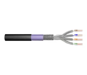 Digitus / Instalační kabel S-FTP / Cat 7 / venkovní / 1200 MHz / AWG 23/1 / 100 m