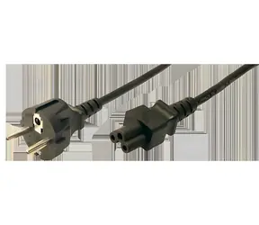 LogiLink CP093 černá / Napájecí kabel / Mickey (C5) - CEE7/7 / 1,8 m / 250V