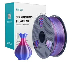 Sunlu PLA+ Silk Rainbow 02 / Tisková struna / 1,75 mm / 1 kg