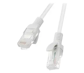 Lanberg CAT6 0,5m šedá / Patch kabel / UTP / RJ45-RJ45 / Fluke Passed