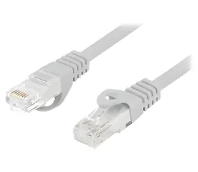 Lanberg UTP CAT6 0,5m šedá / Patch kabel / RJ45-RJ45 / LSZH / Fluke Passed