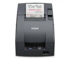 Epson TM-U220IIB šedá / Pokladní jehličková tiskárna / USB / automatický řezač