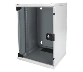 Digitus DN-10-09U šedá / Nástěnný rozvaděč / 10" / 9U / 464x312x300 mm