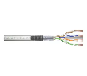 Digitus Instalační kabel CAT 6 SF-UTP šedá / Instalační kabel / AWG 26/7 / LSZH / 305 m / simplex