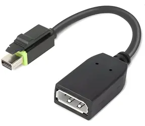 Lenovo redukce Mini DisplayPort na DisplayPort / Redukce / 4K UHD / černá