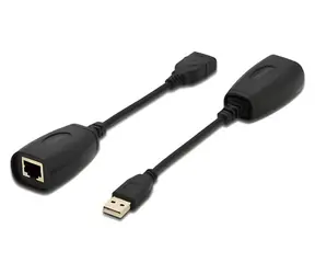 DIGITUS USB Extender / Prodlužovač signálu / USB 1.1 / UTP Cat5-Cat6 / až 45 m