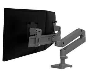 Ergotron LX Pro Desk Dual Direct Arm šedá / Stolní rameno pro 2 monitory