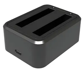 Puluz PU818 / Duální nabíječka baterií / Pro Insta360 X3 / USB-C / 5V 3A