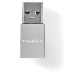 Nedis CCGB60925GY / Adaptér USB-A - USB-C / USB 3.2 Gen 1 / 5 Gbps