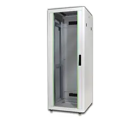Digitus DN-19 32U-6/6-1 šedá / Rozvaděč / stojanový / 32U / 600 x 600 mm / Unique