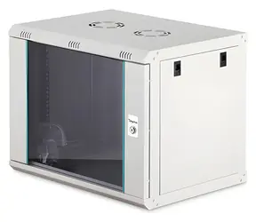 Digitus DN-37104 9U šedá / Nástěnná skříň / Dynamic-N / 19" / 600x450 mm / nesmontovaná