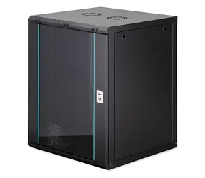 Digitus DN-37115 černá (RAL 9005) / Nástěnná skříň / 19" / 16U / 600x600mm / nesmontovaná