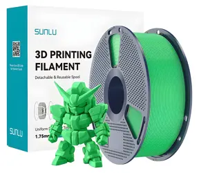 Sunlu PLA+ 2.0 zelená / Tisková struna / 1,75 mm / 1 kg