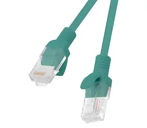 Lanberg CAT6 UTP 0,25 m zelená / Patch kabel / RJ45-RJ45 / Fluke Passed