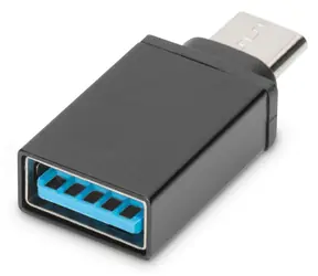 Digitus / Redukce USB-C - USB-A / USB 3.0 / 5 Gbps / 3 A / černá
